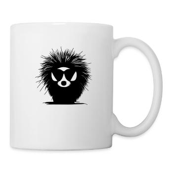 porc-épic lunettes de soleil animaux mignons Vector 19 - Mug blanc - blanc - Droite