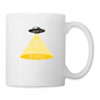 Vegan Nous ne sommes pas fous, nous sommes juste du - Mug blanc - blanc - Droite