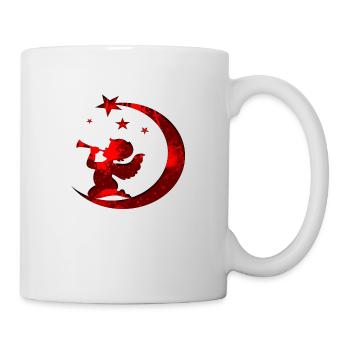 Frohe Weihnachten Weihnachten Weihnachten Urlaub Winter Santa Nordic - Tasse - Weiß - Rechts