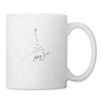 Frohe Weihnachten Weihnachten Weihnachten Urlaub Winter Santa Nordic - Tasse - Weiß - Rechts