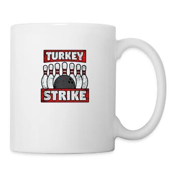 Türkei Streik - Tasse - Weiß - Rechts