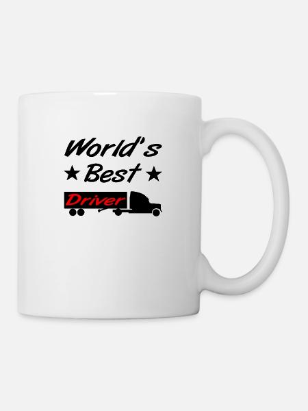 Camion - Mug blanc - blanc
