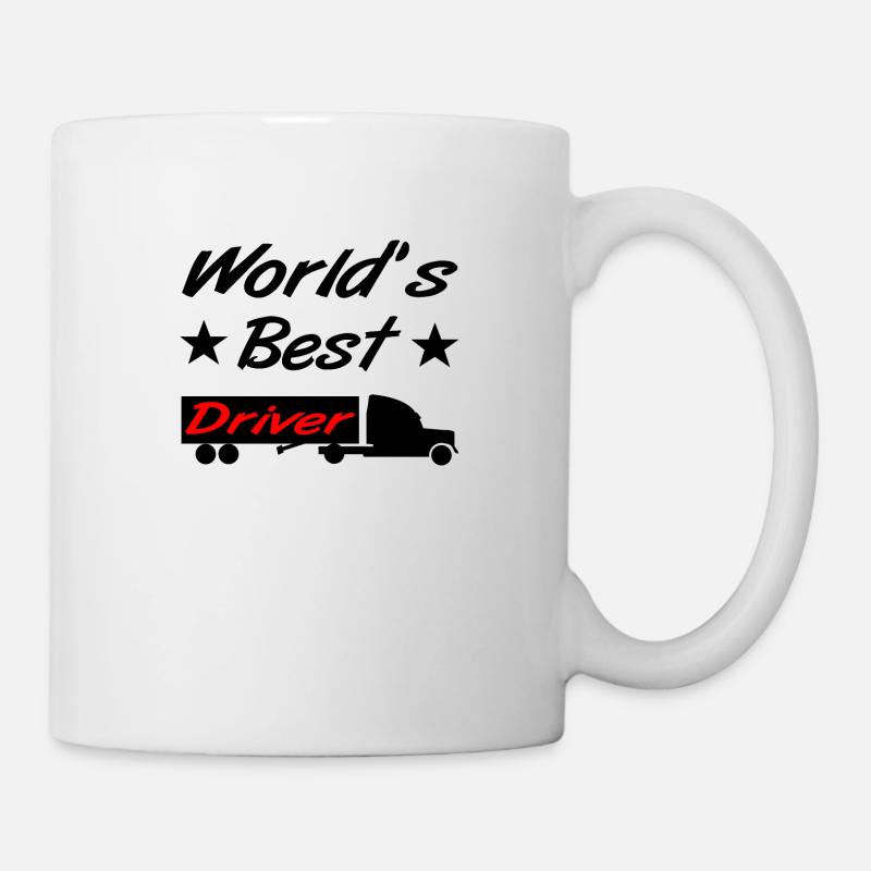 Camion - Mug blanc - blanc