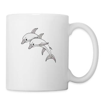 Delphine - Tasse - Weiß - Rechts