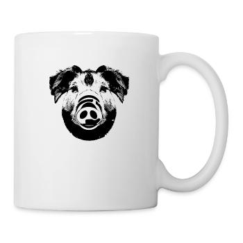 pig sweet pigs pigs animal animals 11 - Mug - white - Right