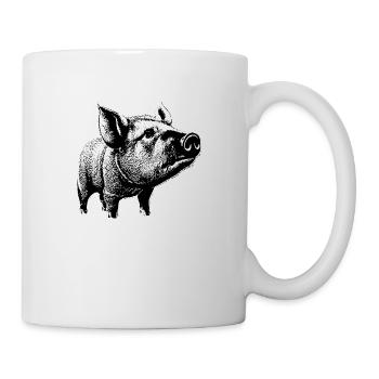 pig sweet pigs pigs animal animals 1 - Mug - white - Right