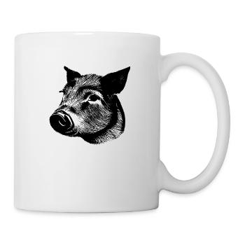 pig sweet pigs pigs animal animals 10 - Mug - white - Right