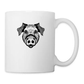 pig sweet pigs pigs animal animals 8 - Mug - white - Right