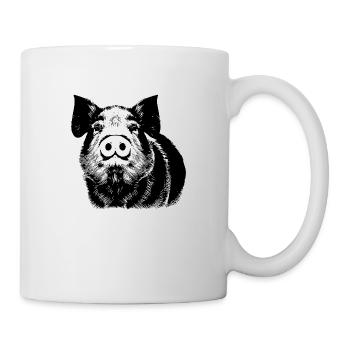 pig sweet pigs pigs animal animals 2 - Mug - white - Right