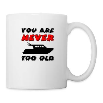 Motorboot - Tasse - Weiß - Rechts