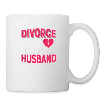 Divorce Your Democrate Husband Divorcee Ex-Wife Wo - Mug - white - Right