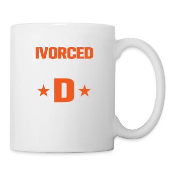 Ivorced And Looking For The D Divorcee Divorce - Mug - white - Right