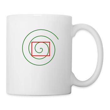 kästchendenken - Tasse - Weiß - Rechts