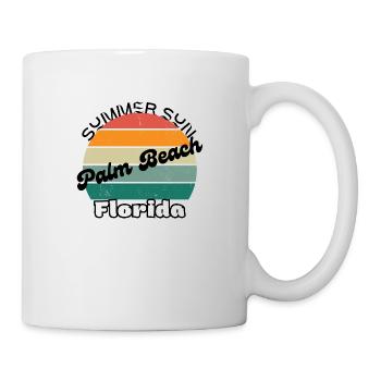 Palm Beach Florida - Mug - white - Right