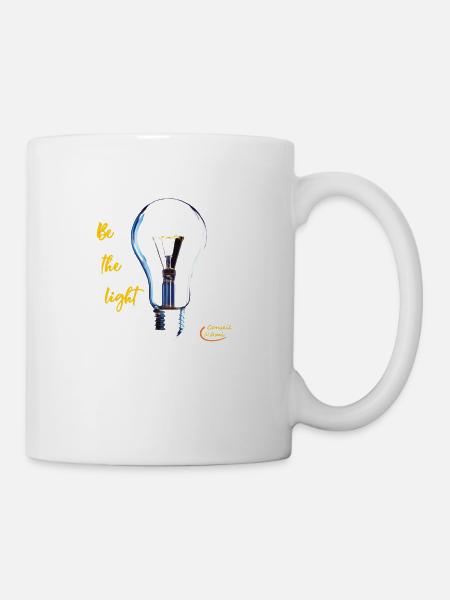 98 - Be the light - Mug blanc - blanc
