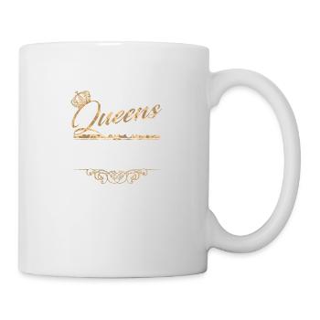 Queens Are Named Elisabeth Lustiges Geschenk - Tasse - Weiß - Rechts