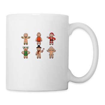 Gingerbread Men And Women - Mug - white - Right