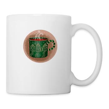 Coupe de Noël - Mug blanc - blanc - Droite