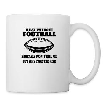 American Football Football Fan - Mug - white - Right