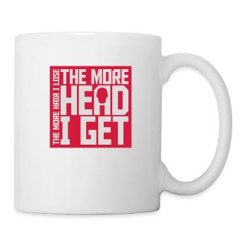 I get more head - Mug - white - Right