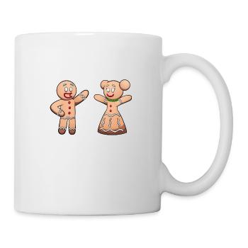Gingerbread Man And Woman - Mug - white - Right