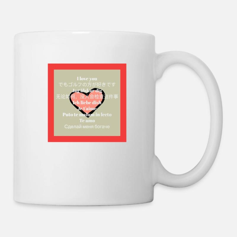 Amour - Mug blanc - blanc