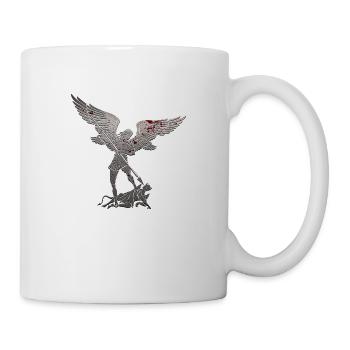 Michael archangel saint christian angels saint snkt - Mug - white - Right
