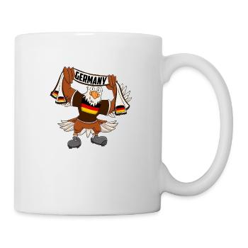 Deutscher Adler - Tasse - Weiß - Rechts