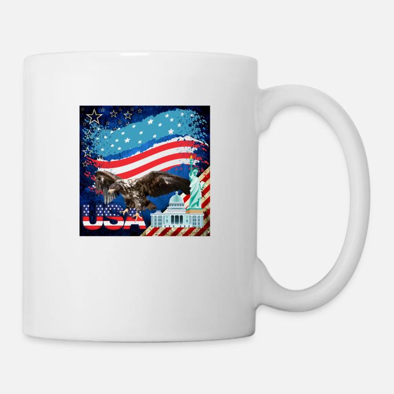 USA, American Eagle - Mug - white