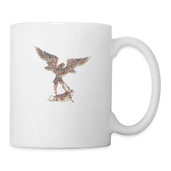Michael Erzengel Heiliger Christlicher Engel Heiliger Heiliger Snkt - Tasse - Weiß - Rechts