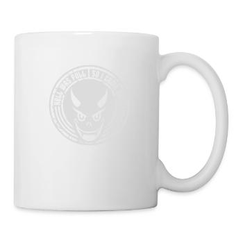 hell was full Zitat - Tasse - Weiß - Rechts