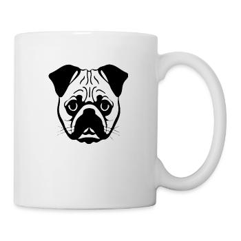 Pug puppy - Mug - white - Right