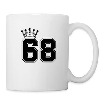 68 crowns - Mug - white - Right