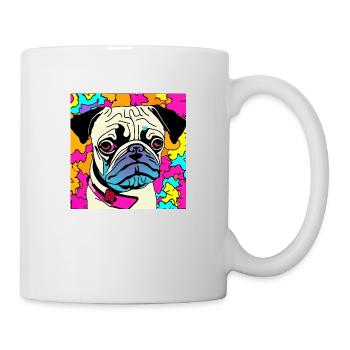 Pug puppy - Mug - white - Right