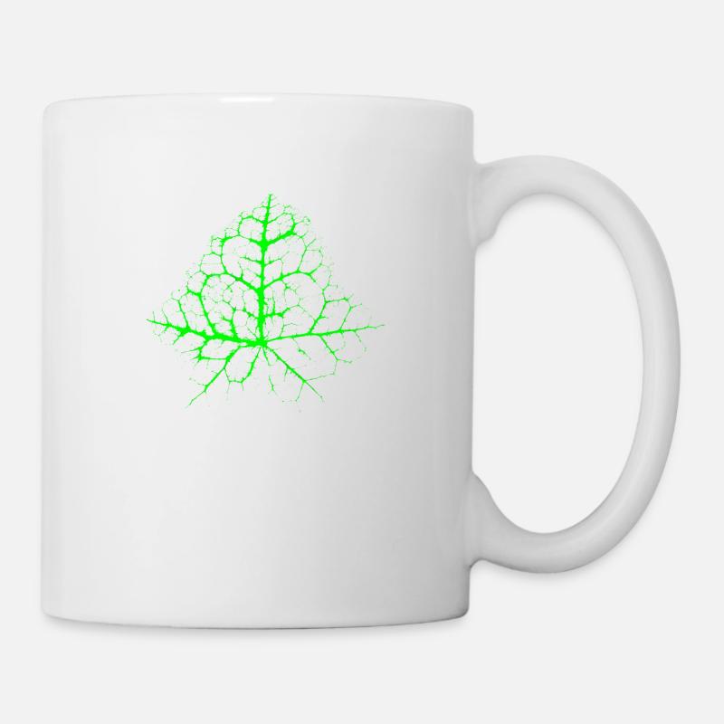 Chaotic Ivy Leaf - Tasse - Weiß