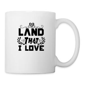 Terre que j’aime - Mug blanc - blanc - Droite