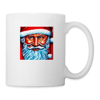 Santa Claus, digital painting - Mug - white - Right