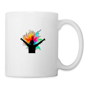 armin silhouette 2 - Mug blanc - blanc - Droite