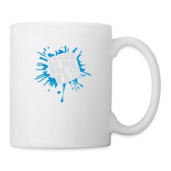 Après que Dieu m’ait fait - Mug blanc - blanc - Droite