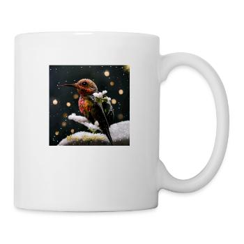 Classic Christmas theme with gold elements - Mug - white - Right