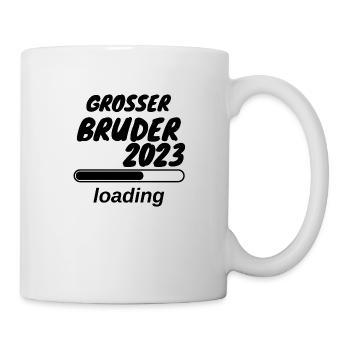 Großer Bruder 2023 loading - Tasse - Weiß - Rechts