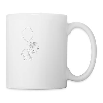 Leichter als du denkst - Tasse - Weiß - Rechts