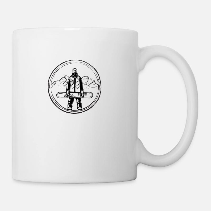 Snowboarders - Mug - white