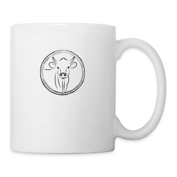 Horn cow / Swiss cow - Mug - white - Right
