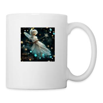 Winterweihnachtsfee - Magischer Weihnachtsheld - Tasse - Weiß - Rechts