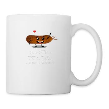 SAUCISSE MORTEAU - Mug blanc - blanc - Droite