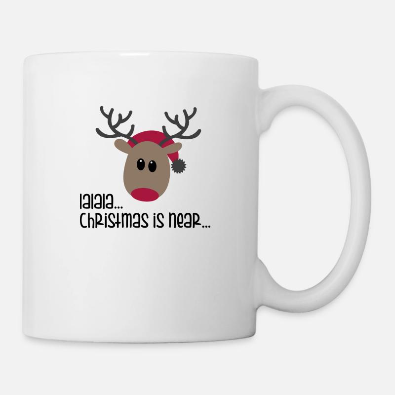 Cadeaux amusants pour Noël - Mug blanc - blanc