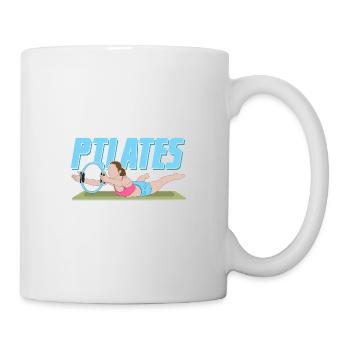 Si c’est facile, ce n’est pas du Pilates Exercice Fitness - Mug blanc - blanc - Droite