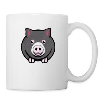 pig sweet pigs pigs animal animals 11 - Mug - white - Right