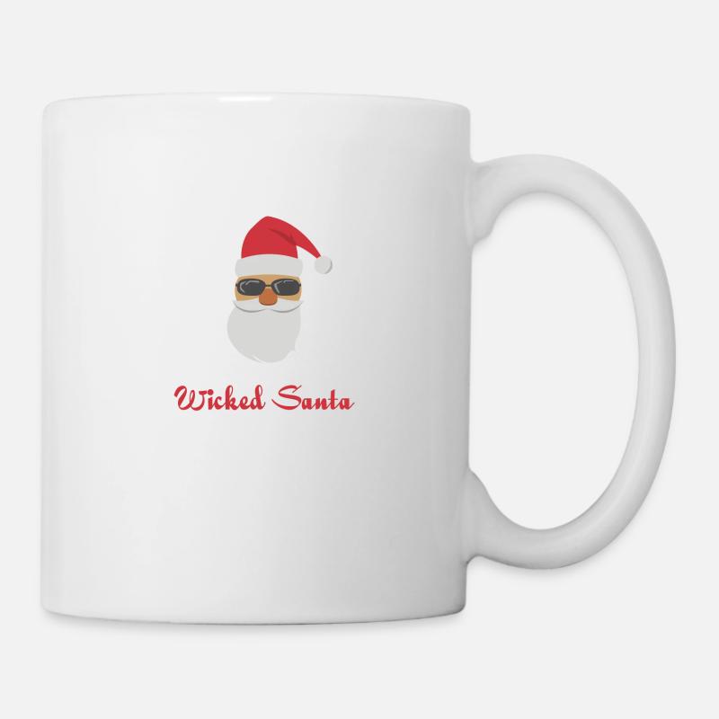Böser Weihnachtsmann - Tasse - Weiß